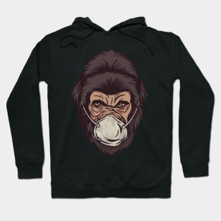 Social Distancing Gorilla Zoo Club Hoodie